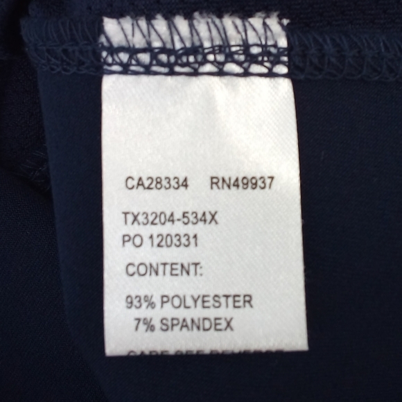 Tail Blue Mesh Panels Athletic Work Out Top M Gym Hiking Running Rowing Tennis - Picture 8 of 8